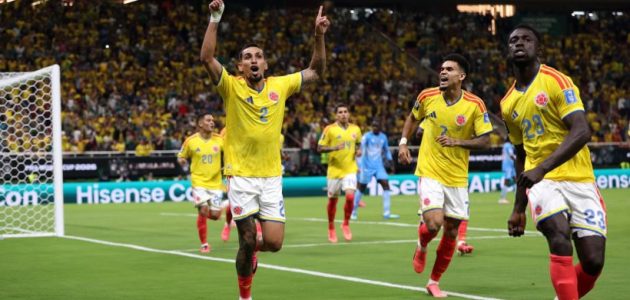 كولومبيا تتخطى الكونغو الديمقراطية وتتأهل إلى دور الـ32 من كأس العالم